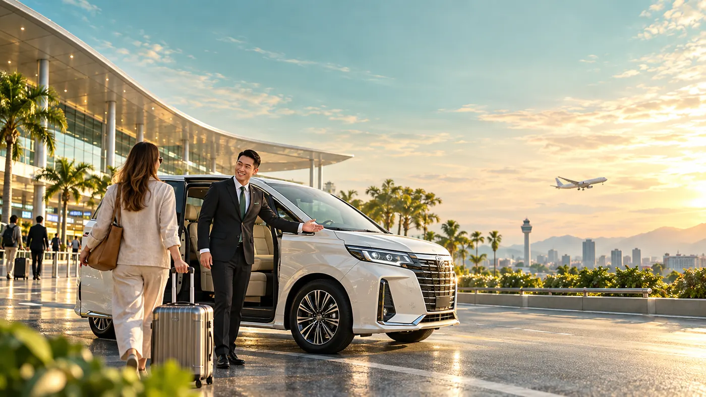 Private pickup at Tan Son Nhat Airport