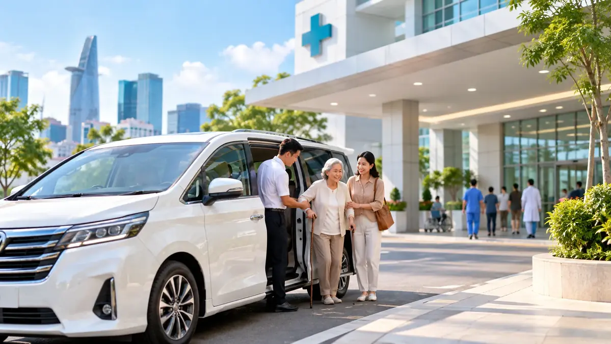 Xe đi bệnh viện TP.HCM
