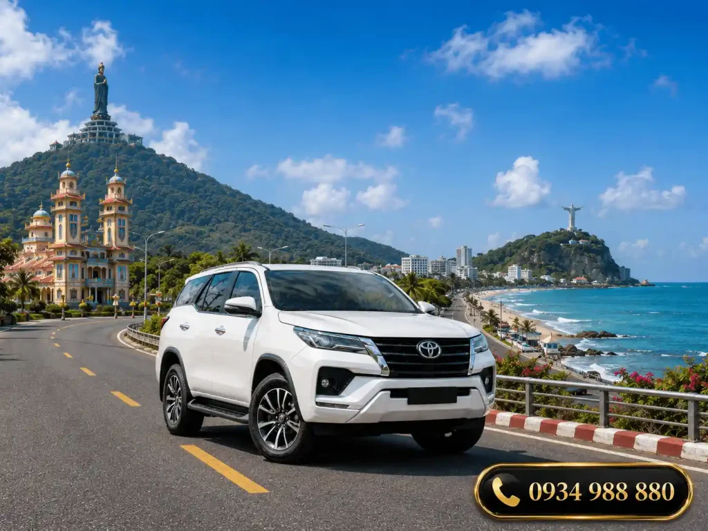 Thuê xe riêng 7 chỗ rộng rãi từ tây ninh đi vũng tàu du lịch