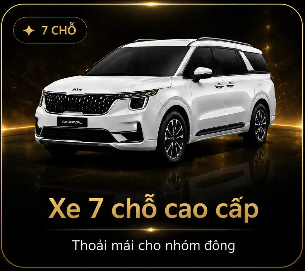 Xe 7 chỗ cao cấp thuê xe Tây Ninh