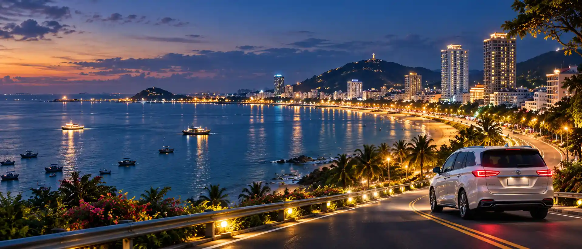 Lịch trình qua đêm tại Vũng Tàu